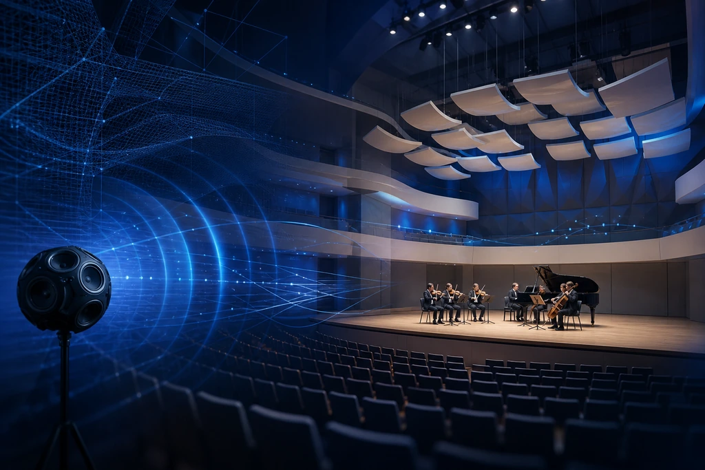 Acústica de salas de concerto e a transmissão sonora