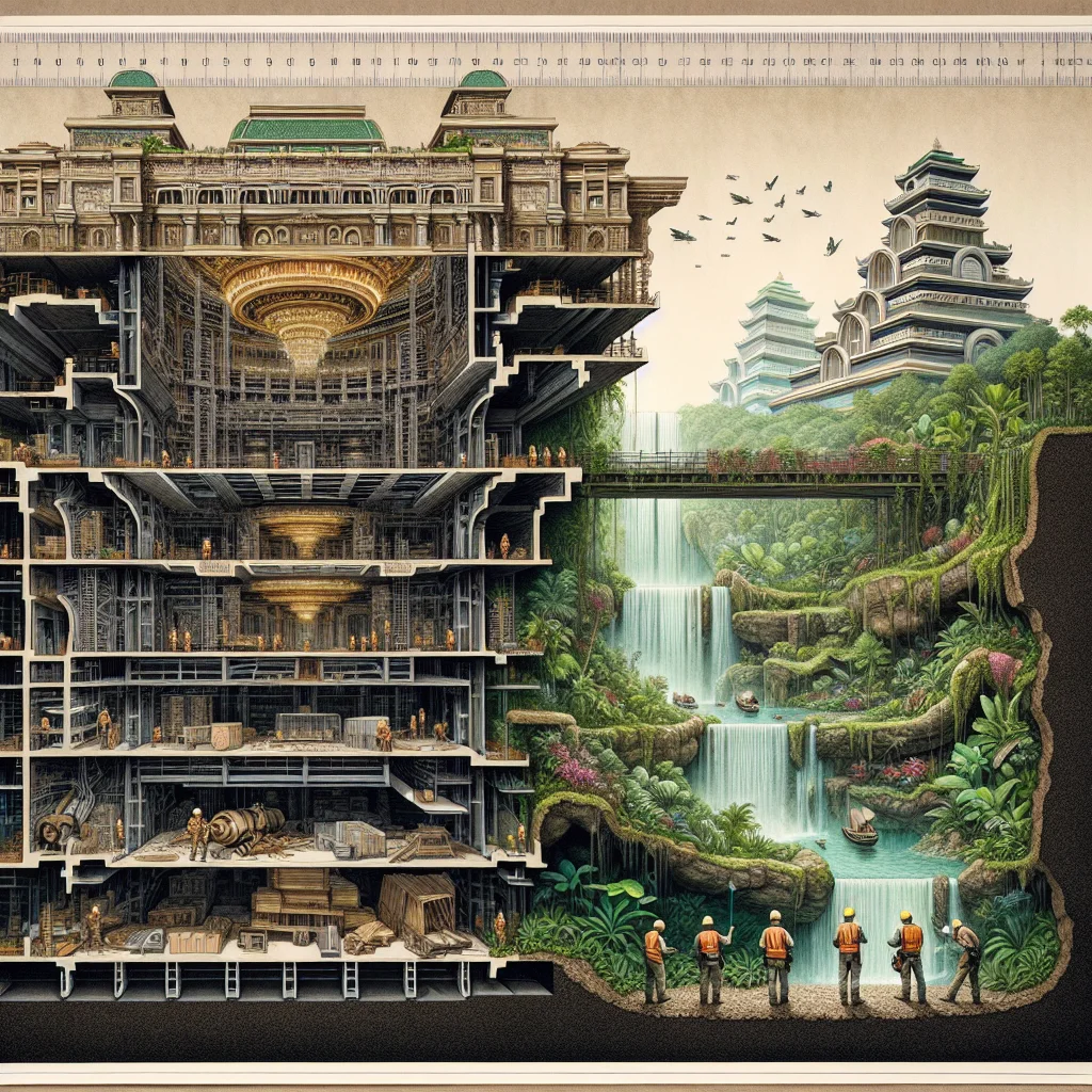 Architectural Marvels: The Design and Construction Secrets of Themed Casino Resorts